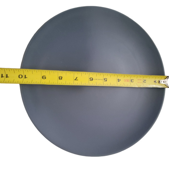 Ikea Dinera 18691 Dinner Plates Matte Dark Gray Stoneware Set of 2 - Picture 5 of 6